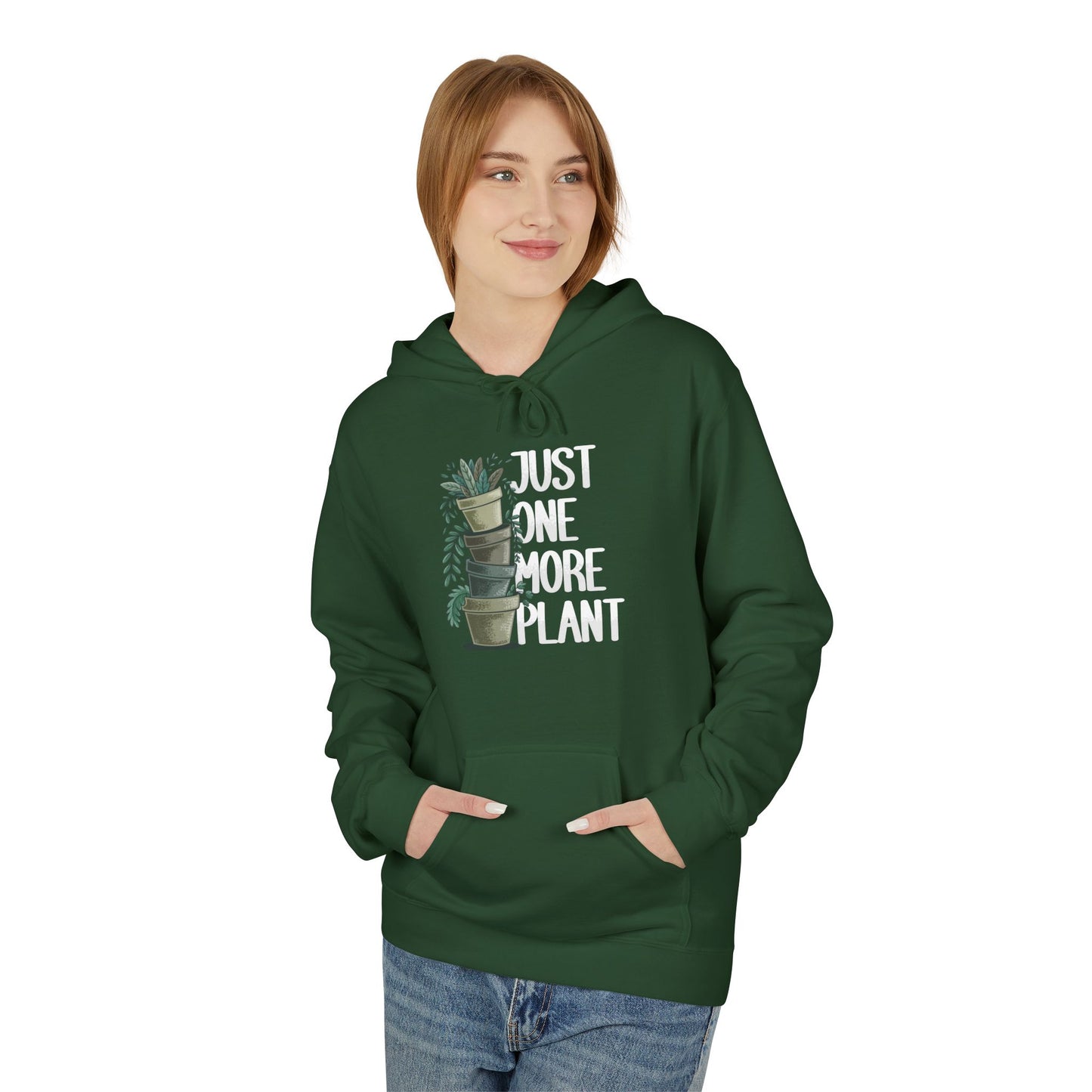 Stylish Plant Lover Hoodie - Cozy Gift for Gardeners, Botanical Aesthetic, Nature Enthusiasts, Casual Wear, Eco-Friendly Fashion