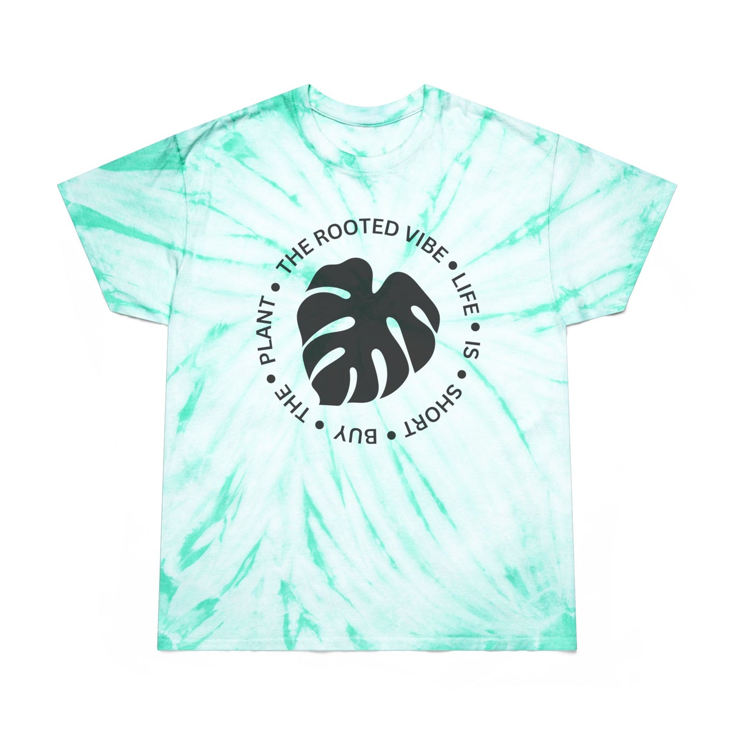 Vibrant Tie-Dye Tee: The Rooted Vibe | Sunshine Summer Shirt, Festival T-Shirt, Plant Lover Gift, Casual Wear, Vibrant Summer Style
