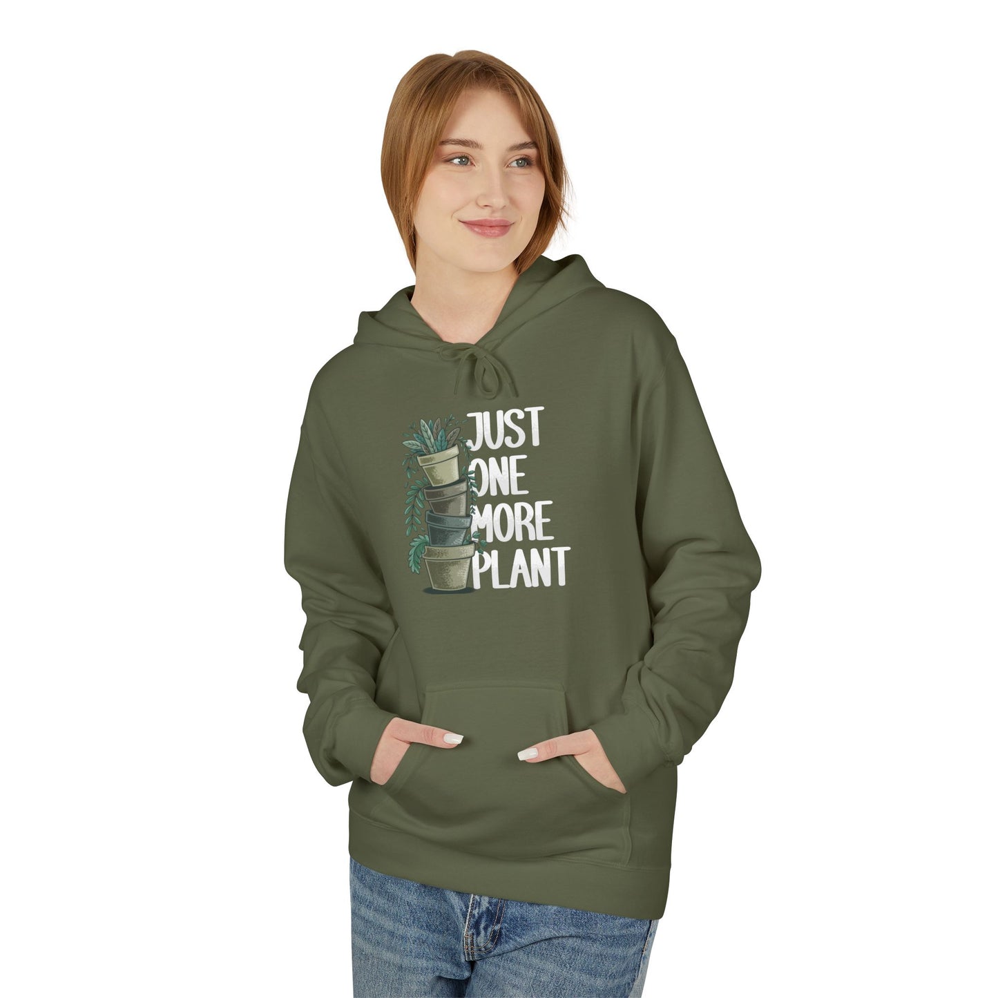 Stylish Plant Lover Hoodie - Cozy Gift for Gardeners, Botanical Aesthetic, Nature Enthusiasts, Casual Wear, Eco-Friendly Fashion