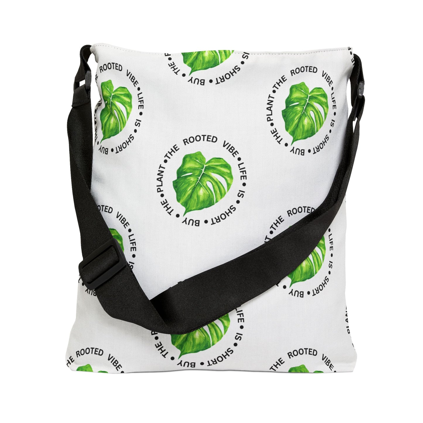 Tote Bag, Adjustable Tote for Plant Lovers, Eco-Friendly Shopping Bag, Travel Bag, Gift for Gardeners, Versatile Everyday Use