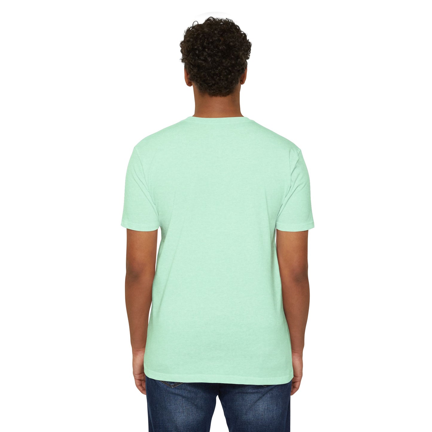 Rooted Vibe Unisex CVC Jersey T-Shirt | Casual Wear, Plant Lover Gift, Summer Style, Eco-Friendly Clothing, Gift for All Occasions
