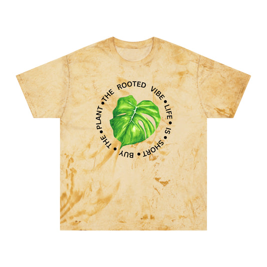 Colorful Nature Vibe T-Shirt, Unisex Plant Tee, Earthy Gift, Boho Style Shirt, Summer Party Attire, Unique Casual Top