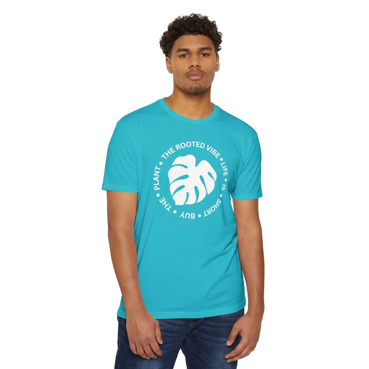 Unisex Plant Lover Tee, The Rooted Vibe Shirt, Nature Inspired T-shirt, Gift for Gardeners, Eco-conscious Apparel