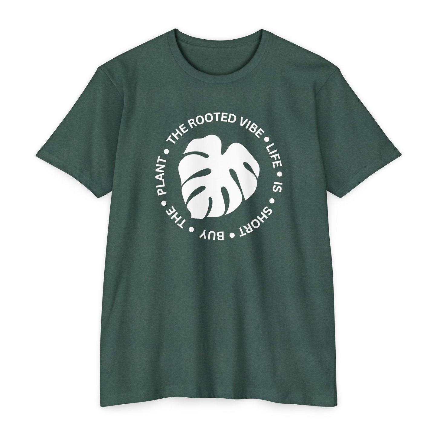Unisex Plant Lover Tee, The Rooted Vibe Shirt, Nature Inspired T-shirt, Gift for Gardeners, Eco-conscious Apparel