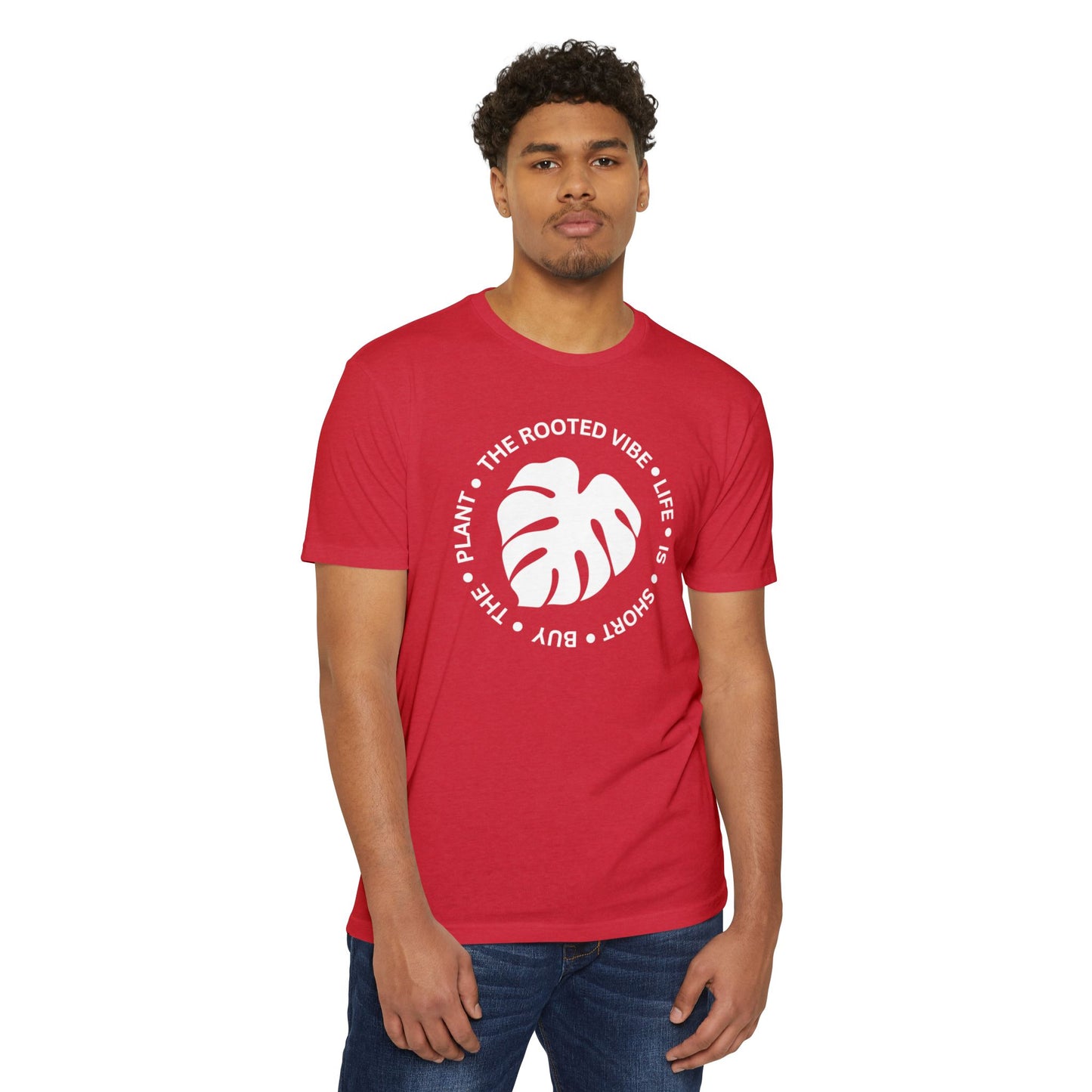 Unisex Plant Lover Tee, The Rooted Vibe Shirt, Nature Inspired T-shirt, Gift for Gardeners, Eco-conscious Apparel