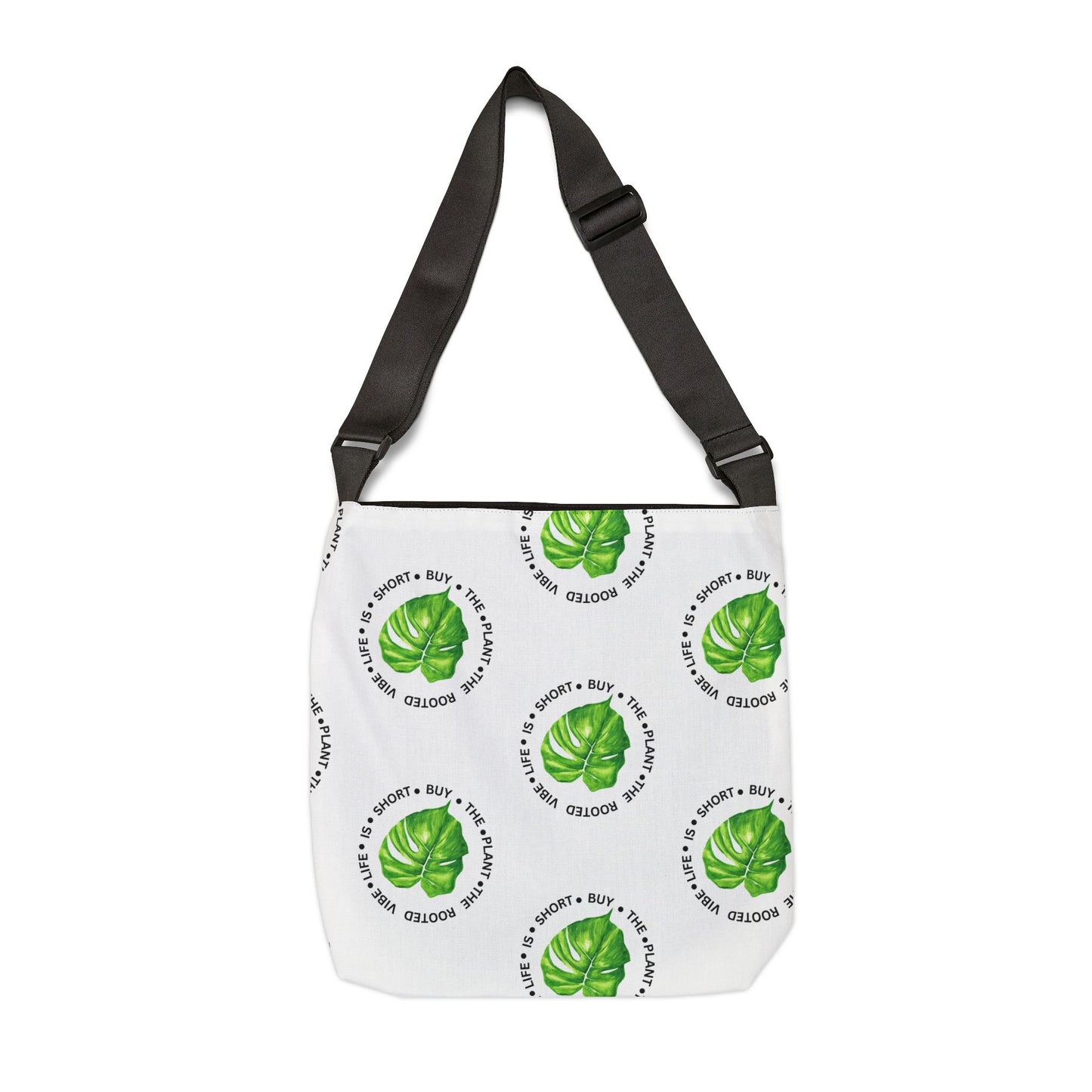 Tote Bag, Adjustable Tote for Plant Lovers, Eco-Friendly Shopping Bag, Travel Bag, Gift for Gardeners, Versatile Everyday Use
