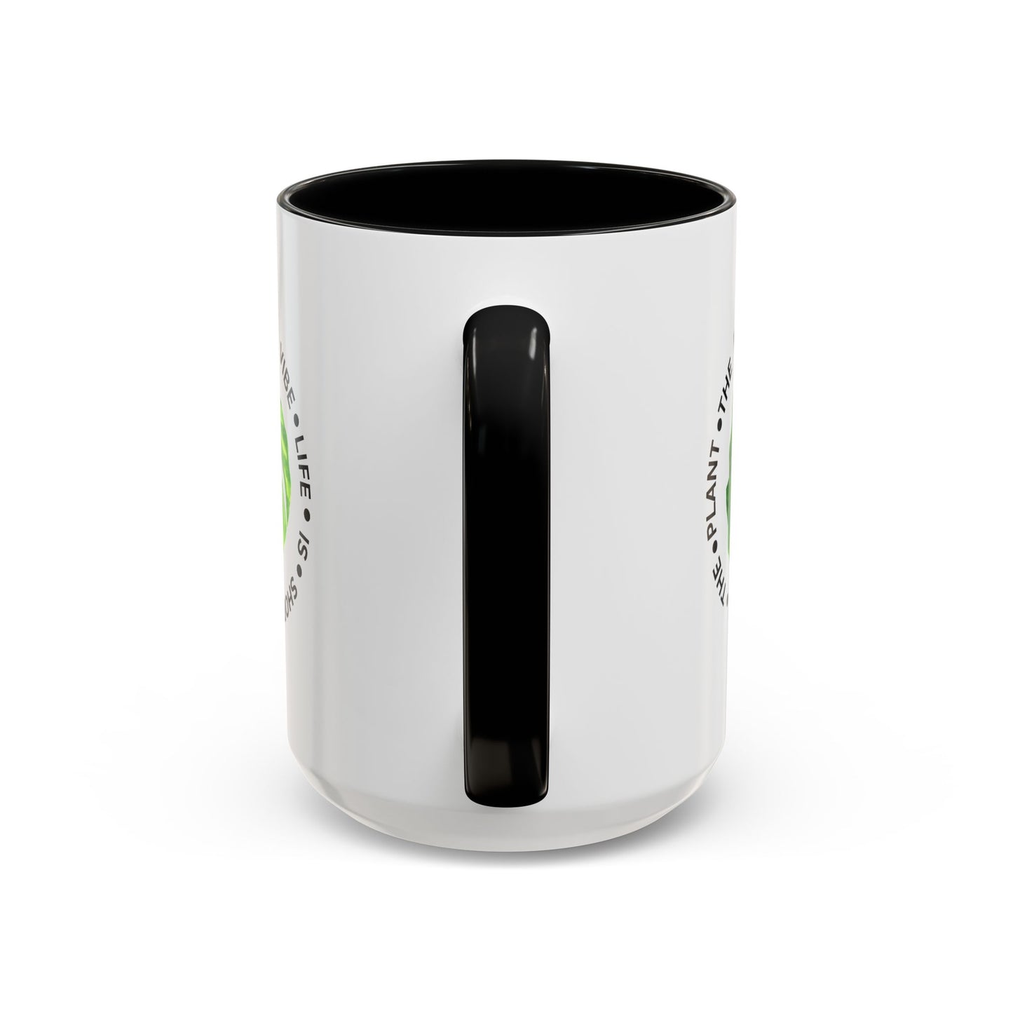 Accent Coffee Mug - Tropical Plant Lover Gift, Monstera Design Mug, Eco-Friendly Coffee Cup, Greenhouse Decor, Gardening Enthusiast