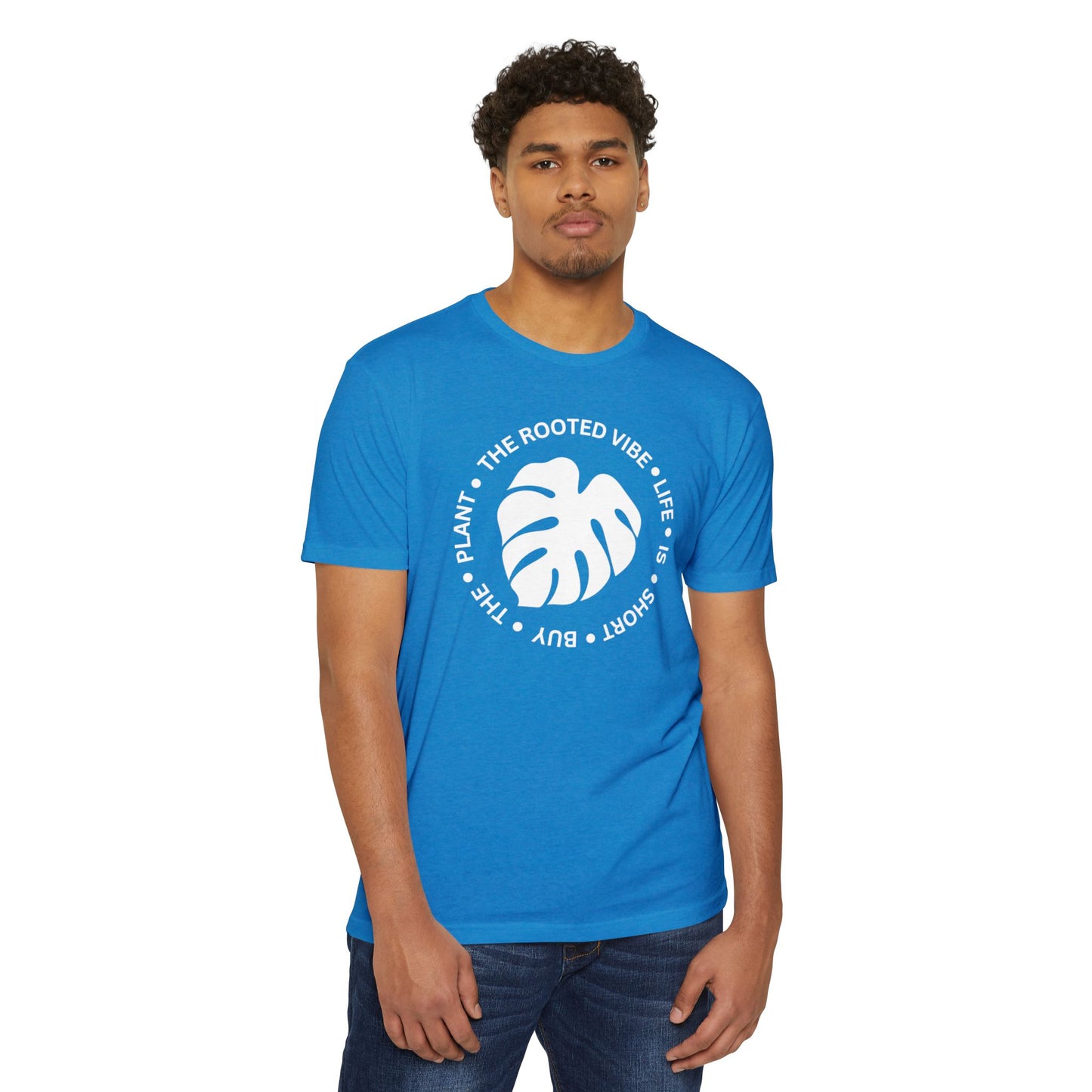 Unisex Plant Lover Tee, The Rooted Vibe Shirt, Nature Inspired T-shirt, Gift for Gardeners, Eco-conscious Apparel