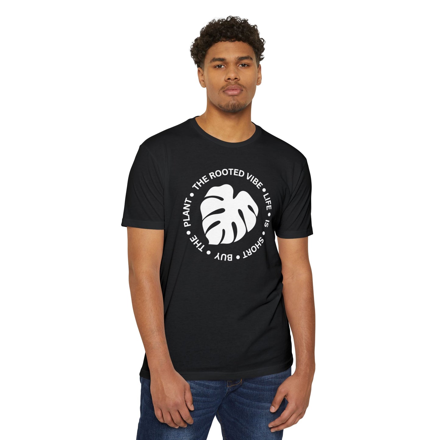 Unisex Plant Lover Tee, The Rooted Vibe Shirt, Nature Inspired T-shirt, Gift for Gardeners, Eco-conscious Apparel