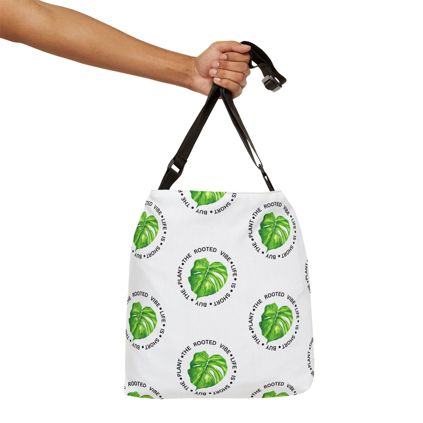 Tote Bag, Adjustable Tote for Plant Lovers, Eco-Friendly Shopping Bag, Travel Bag, Gift for Gardeners, Versatile Everyday Use