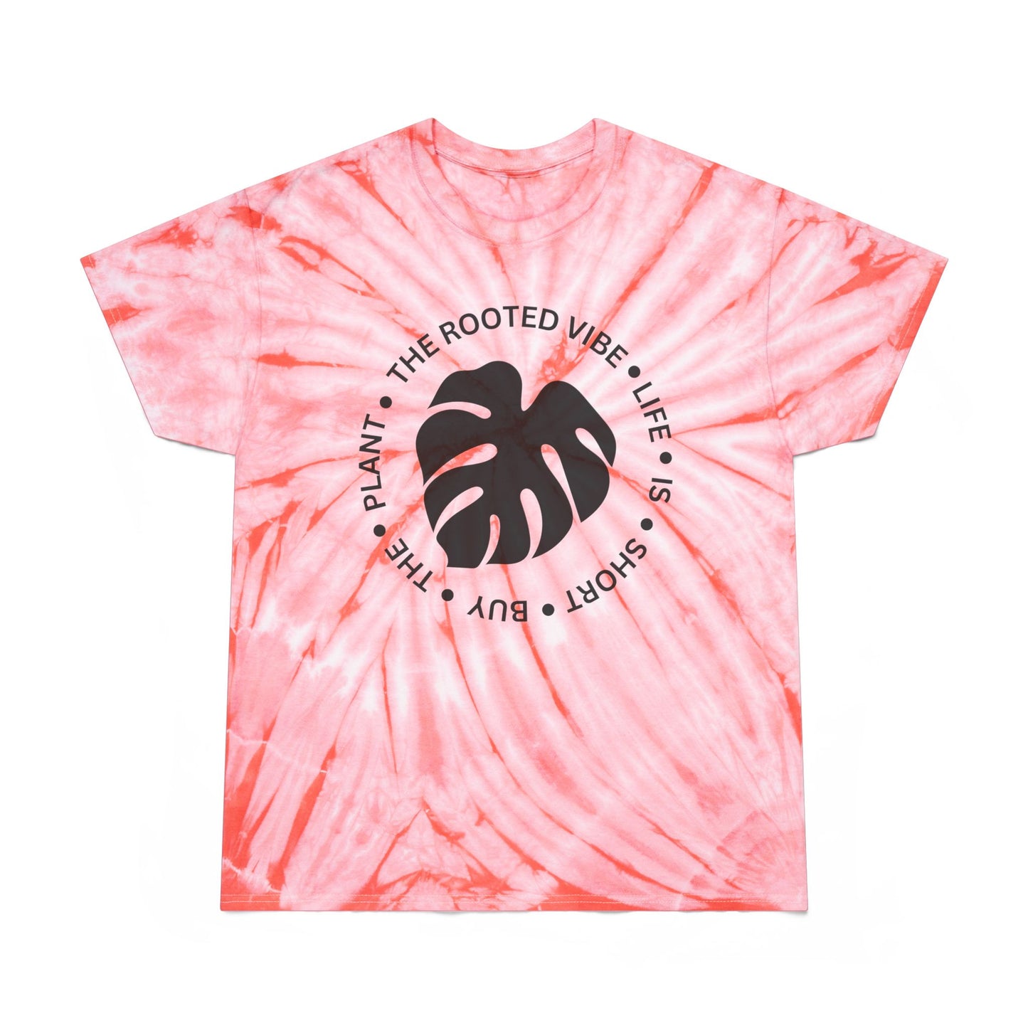 Vibrant Tie-Dye Tee: The Rooted Vibe | Sunshine Summer Shirt, Festival T-Shirt, Plant Lover Gift, Casual Wear, Vibrant Summer Style