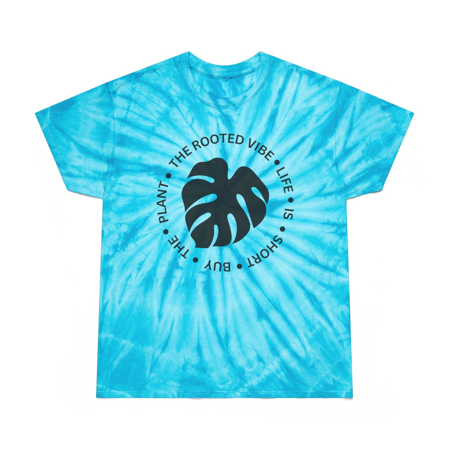 Vibrant Tie-Dye Tee: The Rooted Vibe | Sunshine Summer Shirt, Festival T-Shirt, Plant Lover Gift, Casual Wear, Vibrant Summer Style