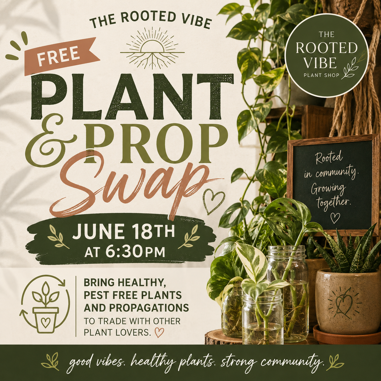 FREE PLANT AND PROP SWAP