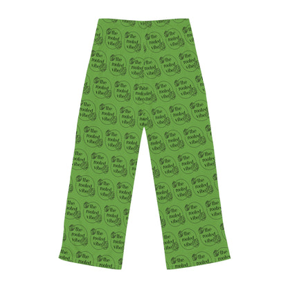 Women's Pajama Pants with Fun Green Heart Design - Cozy Sleepwear, Relaxing Lounging, Comfortable Gift, Valentine's Day, Self-Care, [...]