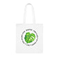 Stylish Cotton Tote with Leaf Design, Eco-Friendly Bag, Plant Lover's Gift, Reusable Shopping Tote, Perfect for Everyday Use