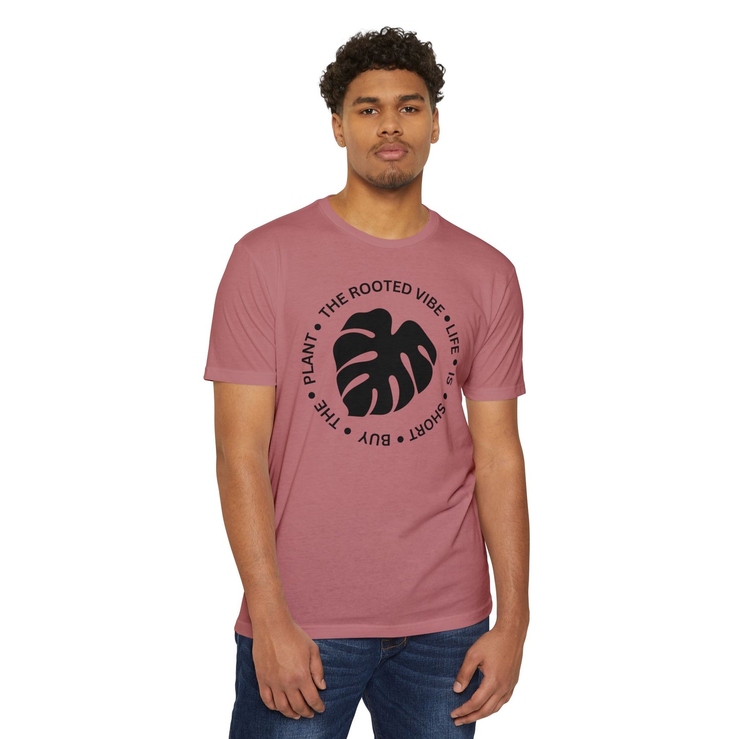 Rooted Vibe Unisex T-Shirt, Nature Lover Top, Plant Enthusiast Tee, Eco-Friendly Apparel, Gift for Gardeners, Summer Shirt