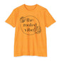 Rooted Vibe Unisex CVC Jersey T-Shirt | Casual Wear, Plant Lover Gift, Summer Style, Eco-Friendly Clothing, Gift for All Occasions