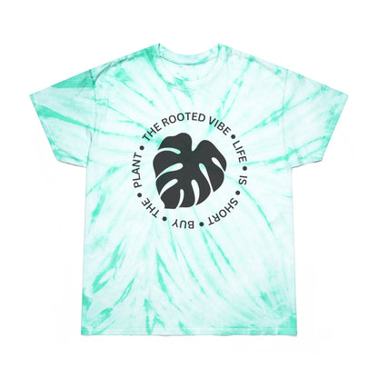 Vibrant Tie-Dye Tee: The Rooted Vibe | Sunshine Summer Shirt, Festival T-Shirt, Plant Lover Gift, Casual Wear, Vibrant Summer Style
