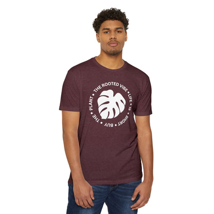 Unisex Plant Lover Tee, The Rooted Vibe Shirt, Nature Inspired T-shirt, Gift for Gardeners, Eco-conscious Apparel