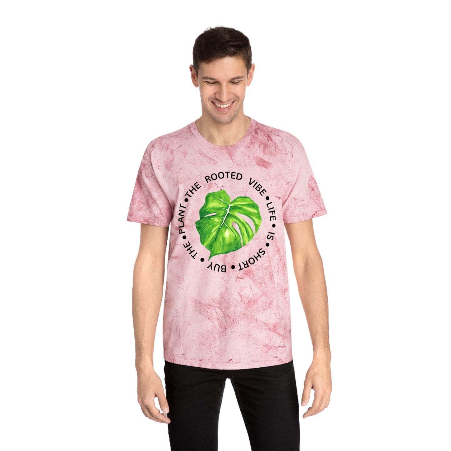 Colorful Nature Vibe T-Shirt, Unisex Plant Tee, Earthy Gift, Boho Style Shirt, Summer Party Attire, Unique Casual Top