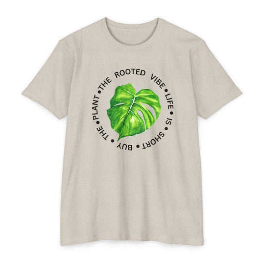 Bohemian Plant Lover T-Shirt, Eco-Friendly Tee for Nature Enthusiasts, Perfect Gift for Gardeners, Casual Wear, Everyday Comfort