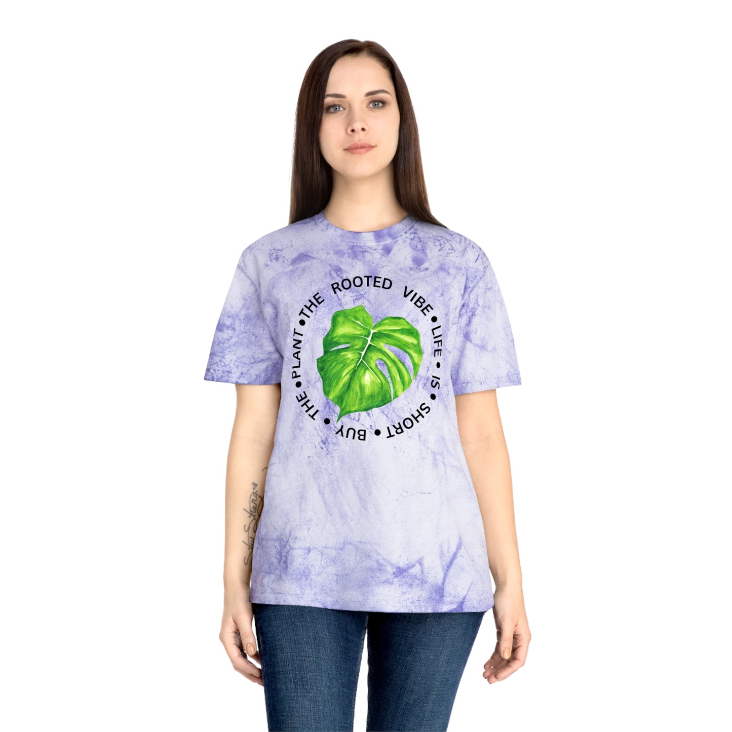 Colorful Nature Vibe T-Shirt, Unisex Plant Tee, Earthy Gift, Boho Style Shirt, Summer Party Attire, Unique Casual Top
