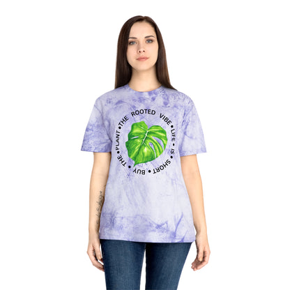 Colorful Nature Vibe T-Shirt, Unisex Plant Tee, Earthy Gift, Boho Style Shirt, Summer Party Attire, Unique Casual Top