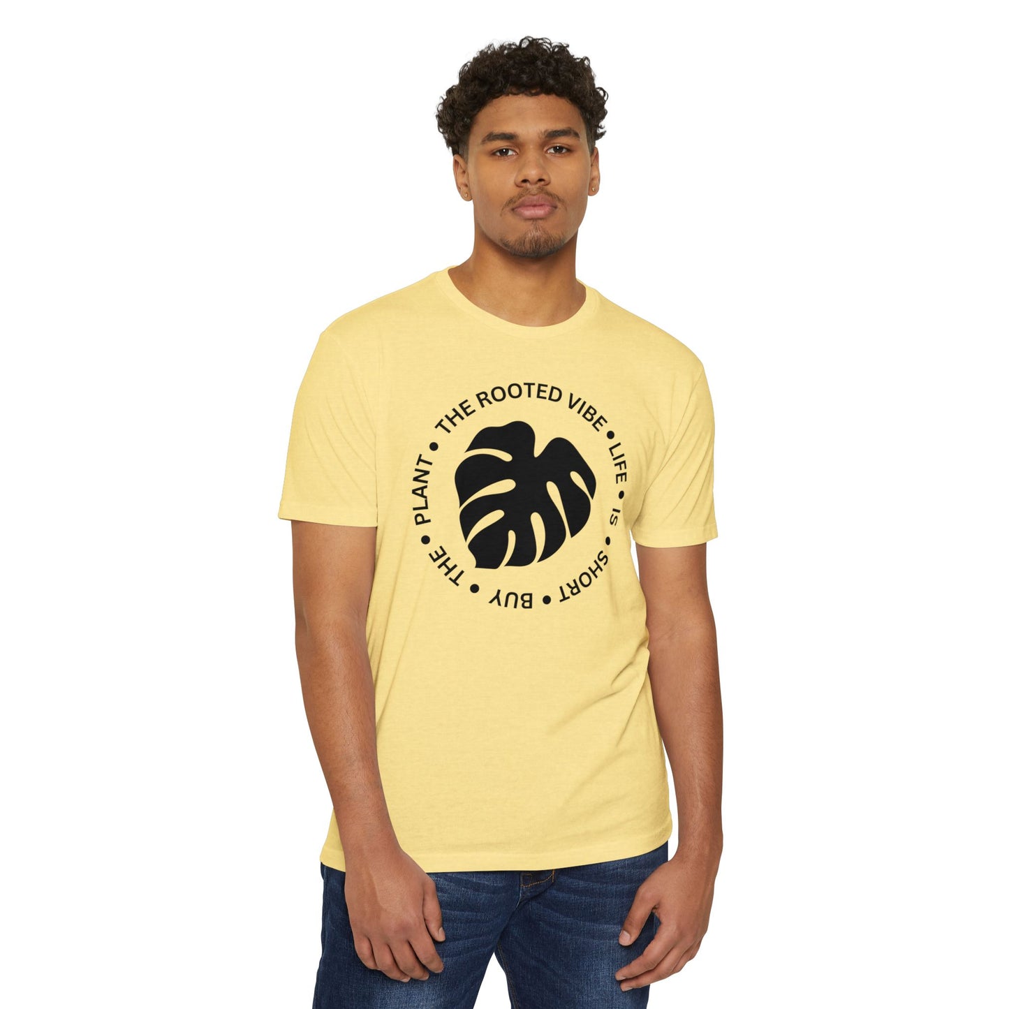 Rooted Vibe Unisex T-Shirt, Nature Lover Top, Plant Enthusiast Tee, Eco-Friendly Apparel, Gift for Gardeners, Summer Shirt