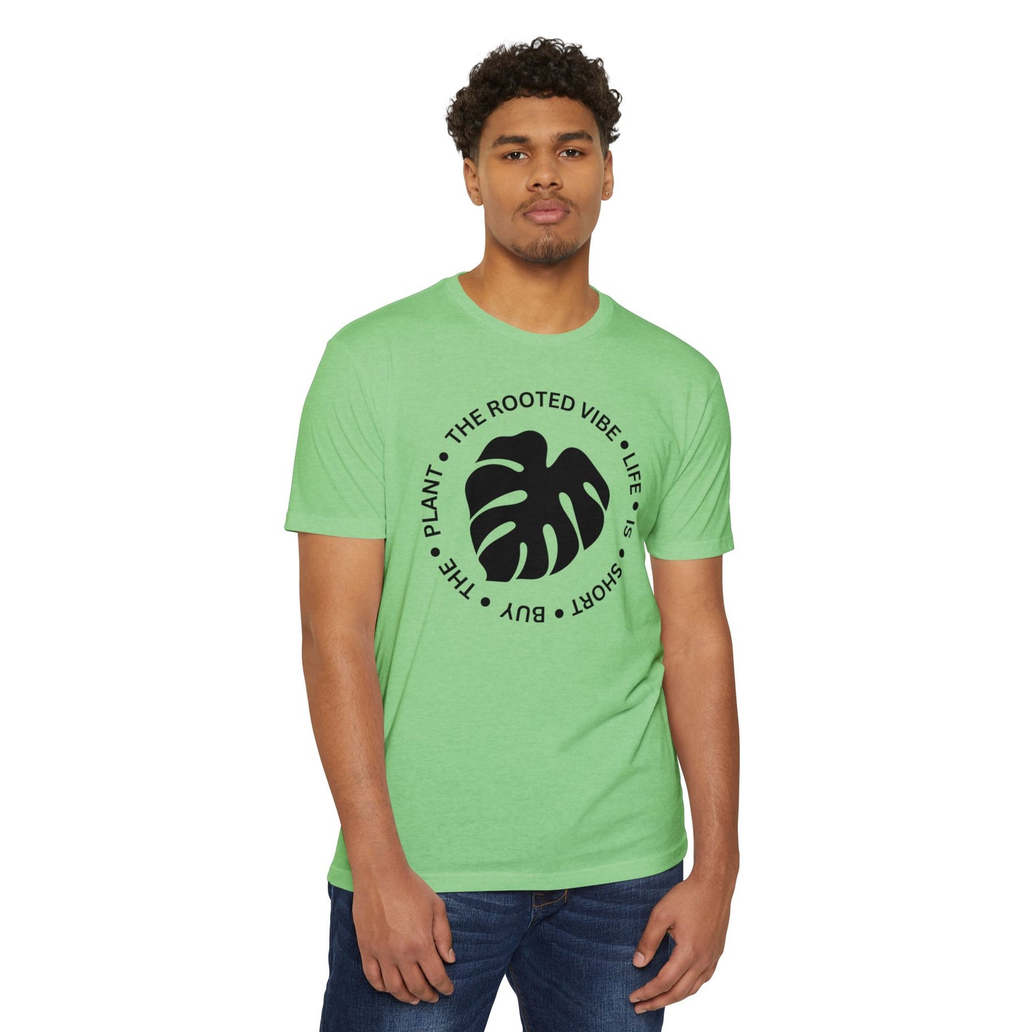 Rooted Vibe Unisex T-Shirt, Nature Lover Top, Plant Enthusiast Tee, Eco-Friendly Apparel, Gift for Gardeners, Summer Shirt