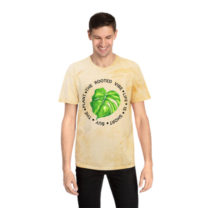 Colorful Nature Vibe T-Shirt, Unisex Plant Tee, Earthy Gift, Boho Style Shirt, Summer Party Attire, Unique Casual Top