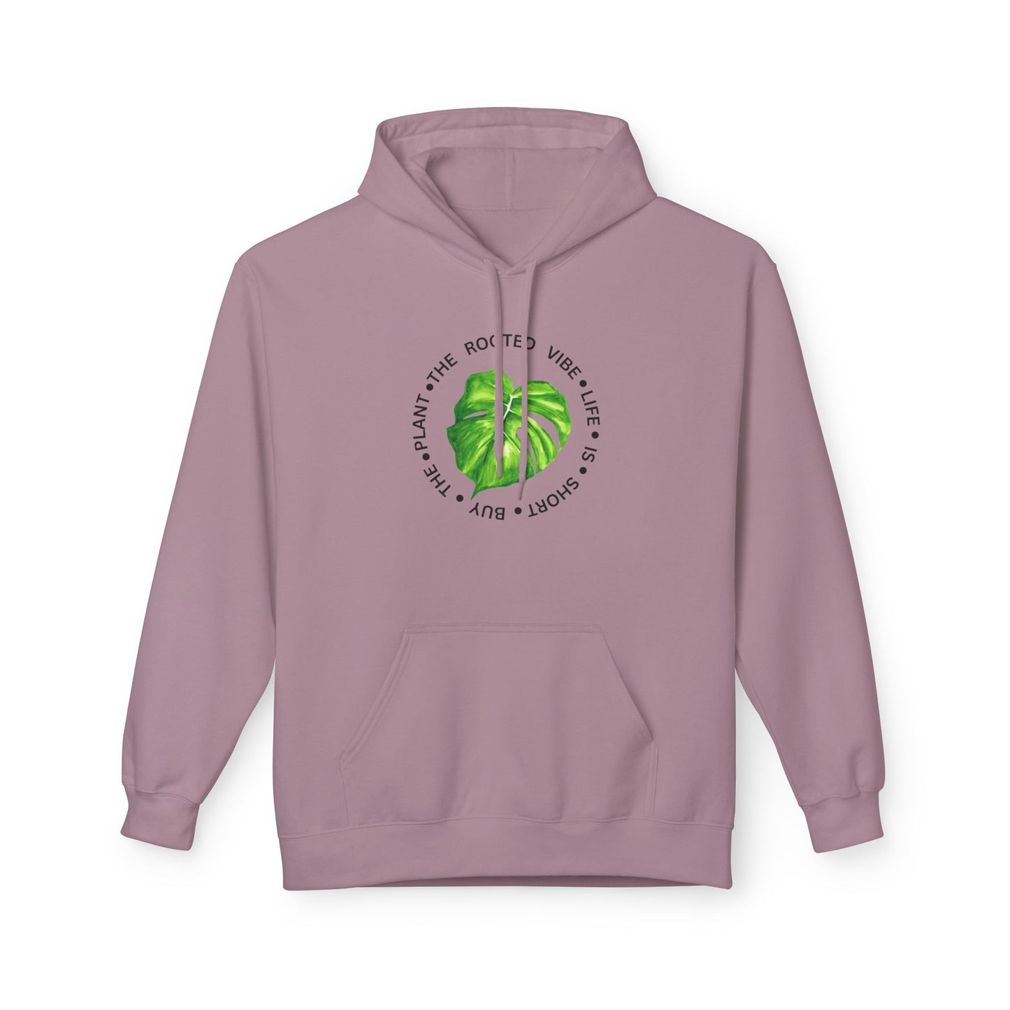 Eco-Friendly Fleece Hoodie with Motivational Plant Design, Perfect for Nature Lovers, Sustainable Gift, Cozy Casual Wear, [...]