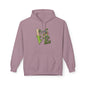 Love-Themed Fleece Hoodie, Cozy Gift for Couples, Valentine's Day Apparel, Cute Love Hoodie, Everyday Comfort Wear