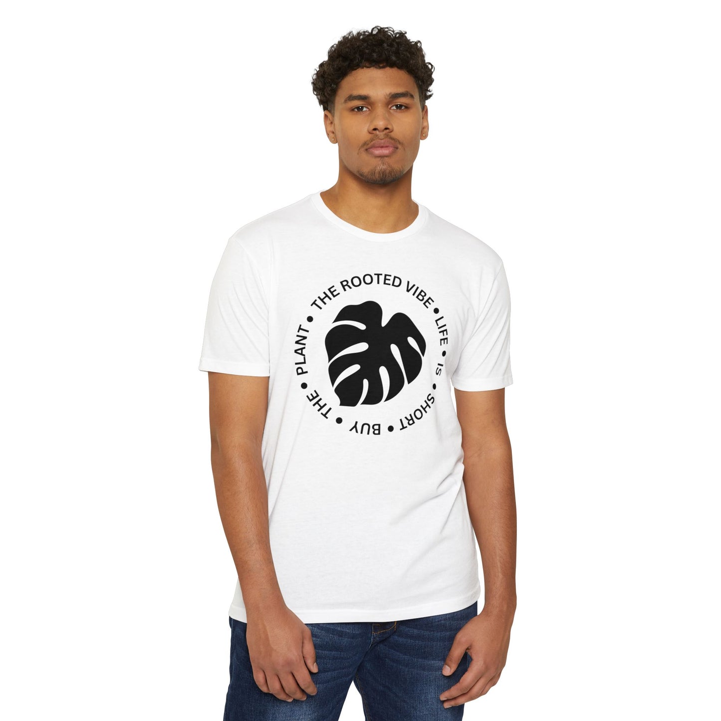 Rooted Vibe Unisex T-Shirt, Nature Lover Top, Plant Enthusiast Tee, Eco-Friendly Apparel, Gift for Gardeners, Summer Shirt