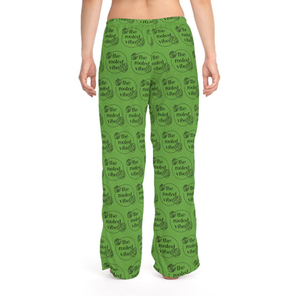 Women's Pajama Pants with Fun Green Heart Design - Cozy Sleepwear, Relaxing Lounging, Comfortable Gift, Valentine's Day, Self-Care, [...]