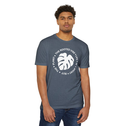 Unisex Plant Lover Tee, The Rooted Vibe Shirt, Nature Inspired T-shirt, Gift for Gardeners, Eco-conscious Apparel