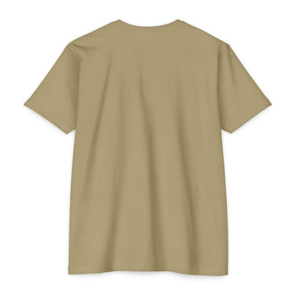 Rooted Vibe Unisex CVC Jersey T-Shirt | Casual Wear, Plant Lover Gift, Summer Style, Eco-Friendly Clothing, Gift for All Occasions