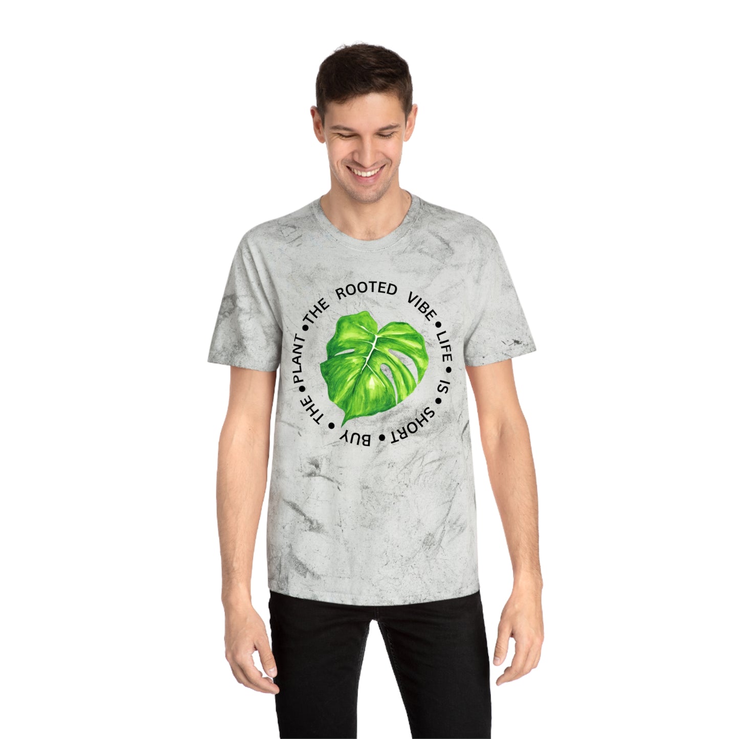 Colorful Nature Vibe T-Shirt, Unisex Plant Tee, Earthy Gift, Boho Style Shirt, Summer Party Attire, Unique Casual Top