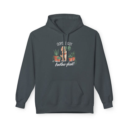 Doodle Lover's Hoodie, Oops I Got Another Plant Fleece, Plant Mom Gift, Cozy Gift for Gardeners, Perfect for Plant Lovers