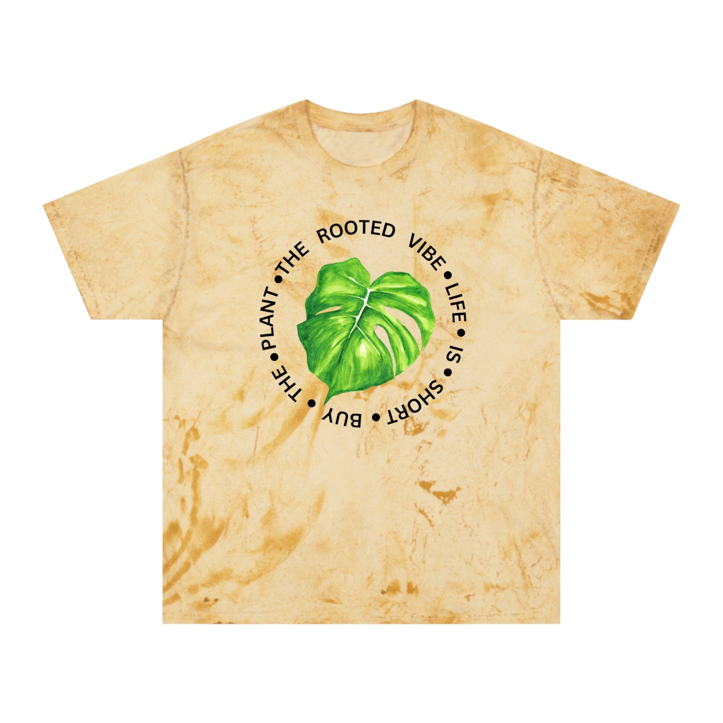 Colorful Nature Vibe T-Shirt, Unisex Plant Tee, Earthy Gift, Boho Style Shirt, Summer Party Attire, Unique Casual Top