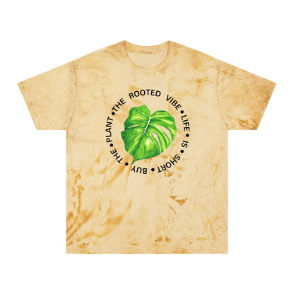 Colorful Nature Vibe T-Shirt, Unisex Plant Tee, Earthy Gift, Boho Style Shirt, Summer Party Attire, Unique Casual Top