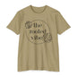 Rooted Vibe Unisex CVC Jersey T-Shirt | Casual Wear, Plant Lover Gift, Summer Style, Eco-Friendly Clothing, Gift for All Occasions