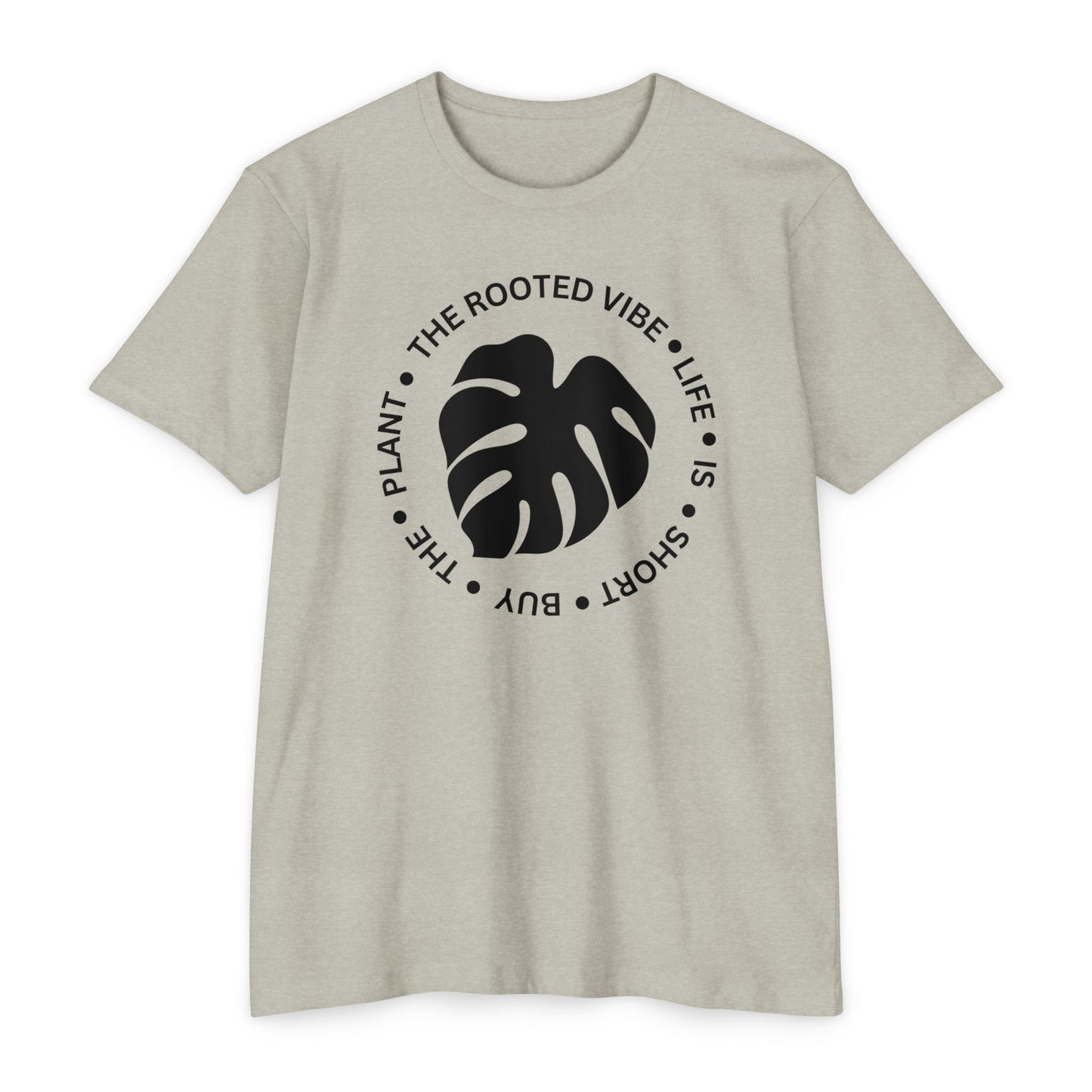 Rooted Vibe Unisex T-Shirt, Nature Lover Top, Plant Enthusiast Tee, Eco-Friendly Apparel, Gift for Gardeners, Summer Shirt