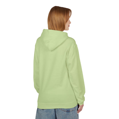 Love-Themed Fleece Hoodie, Cozy Gift for Couples, Valentine's Day Apparel, Cute Love Hoodie, Everyday Comfort Wear