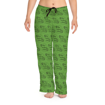 Women's Pajama Pants with Fun Green Heart Design - Cozy Sleepwear, Relaxing Lounging, Comfortable Gift, Valentine's Day, Self-Care, [...]
