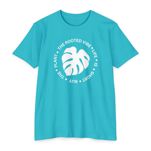 Unisex Plant Lover Tee, The Rooted Vibe Shirt, Nature Inspired T-shirt, Gift for Gardeners, Eco-conscious Apparel