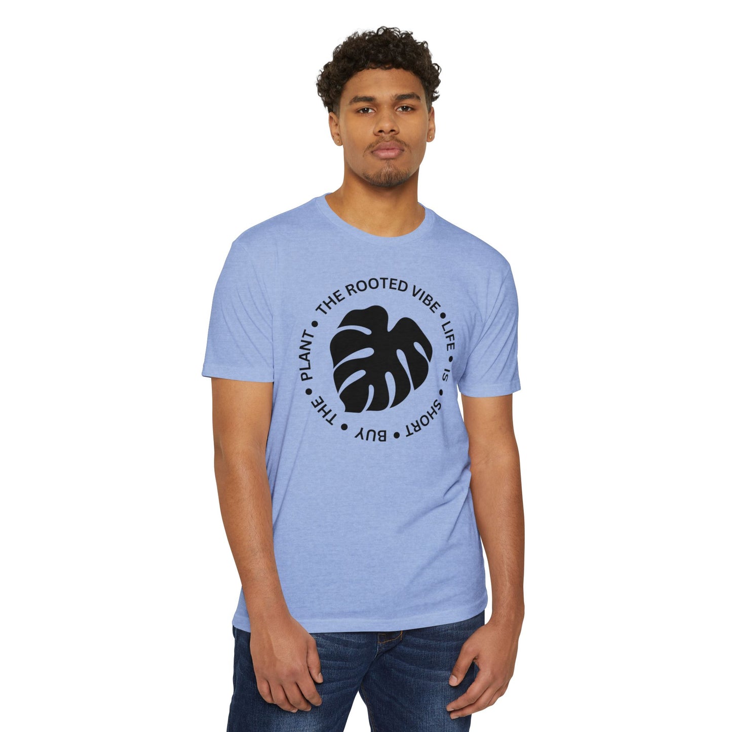 Rooted Vibe Unisex T-Shirt, Nature Lover Top, Plant Enthusiast Tee, Eco-Friendly Apparel, Gift for Gardeners, Summer Shirt
