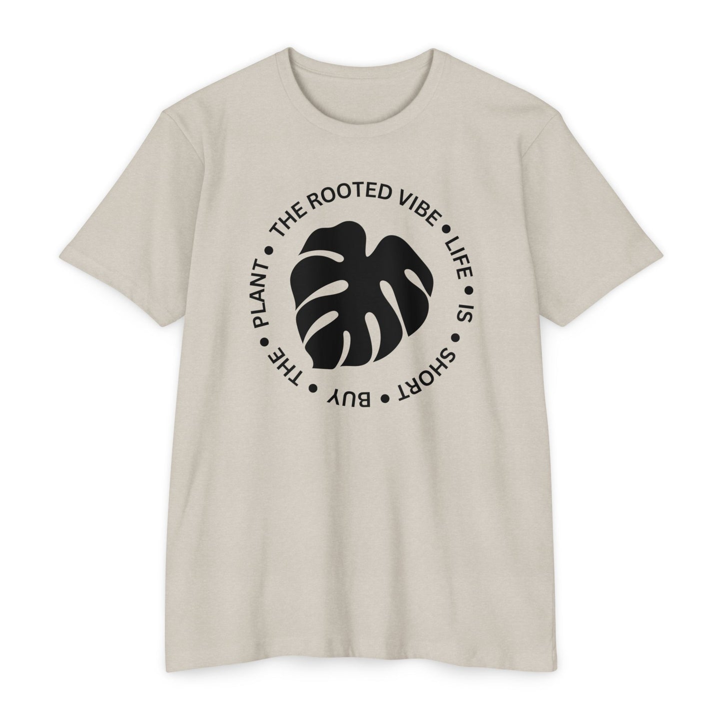 Rooted Vibe Unisex T-Shirt, Nature Lover Top, Plant Enthusiast Tee, Eco-Friendly Apparel, Gift for Gardeners, Summer Shirt