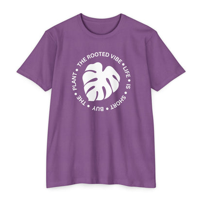 Unisex Plant Lover Tee, The Rooted Vibe Shirt, Nature Inspired T-shirt, Gift for Gardeners, Eco-conscious Apparel