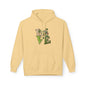 Love-Themed Fleece Hoodie, Cozy Gift for Couples, Valentine's Day Apparel, Cute Love Hoodie, Everyday Comfort Wear
