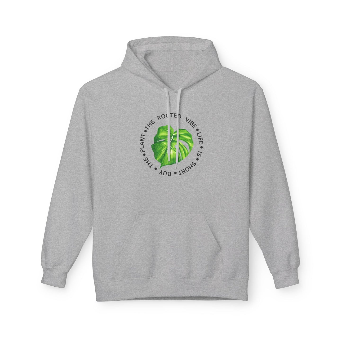 Eco-Friendly Fleece Hoodie with Motivational Plant Design, Perfect for Nature Lovers, Sustainable Gift, Cozy Casual Wear, [...]